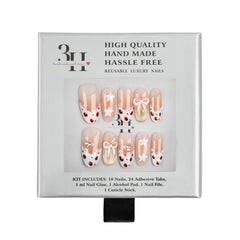 3H Luxury Handmade Press-on Nails - Starlet - 3H Nails