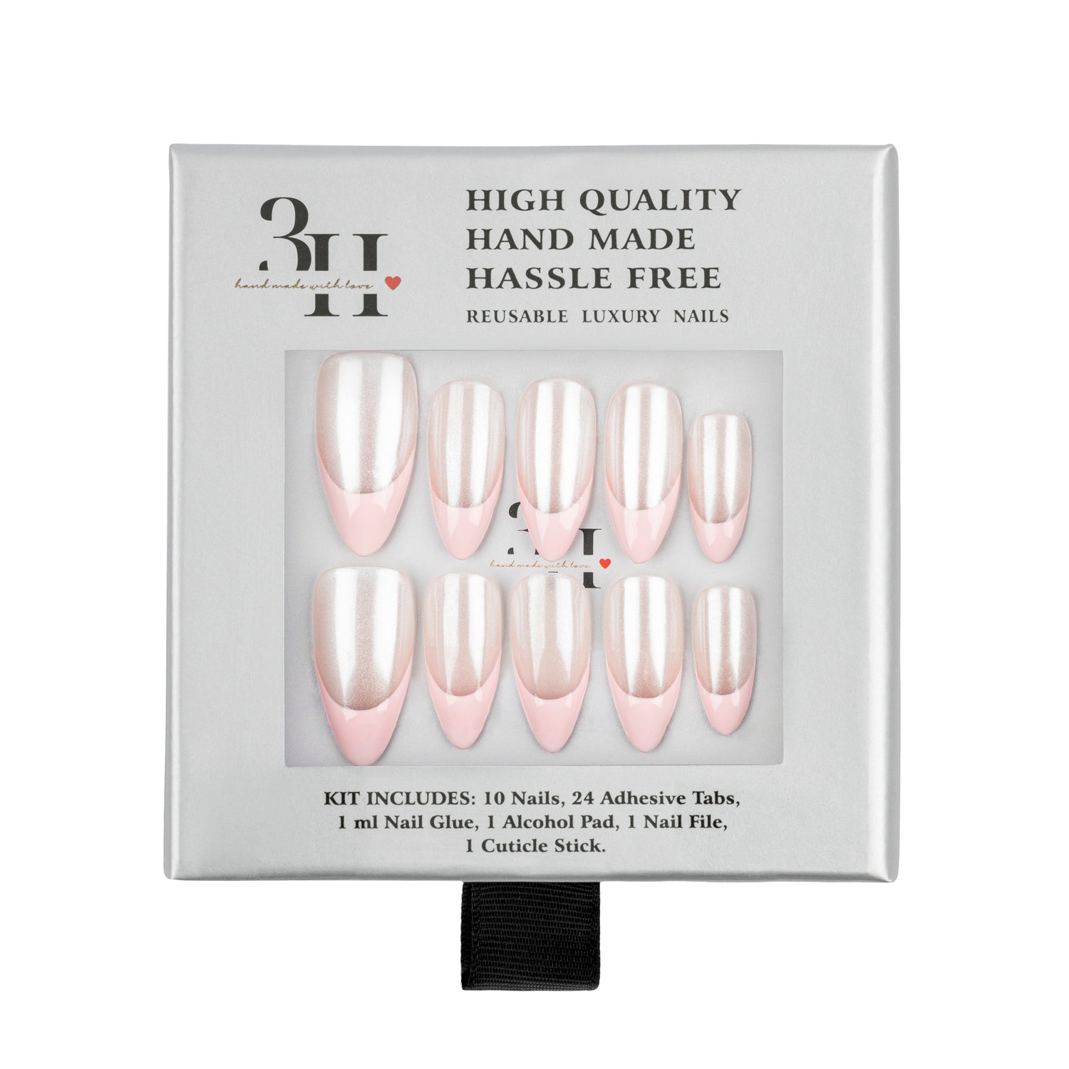 3H Luxury Handmade Press-on Nails - Babydoll - 3H Nails