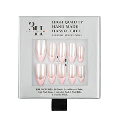 3H Luxury Handmade Press-on Nails - Babydoll - 3H Nails