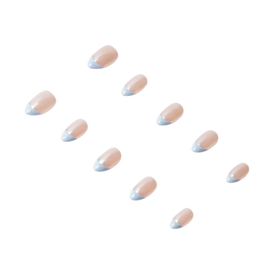 3H Luxury Handmade Press-on Nails - Powder Puff