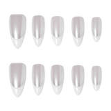 Handmade 3H Nails luxury press-on nails with a classic glam design, featuring elegant and stylish nail tips for a sophisticated look.