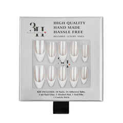 3H Luxury Handmade Press-on Nails - Classic Glam - 3H Nails
