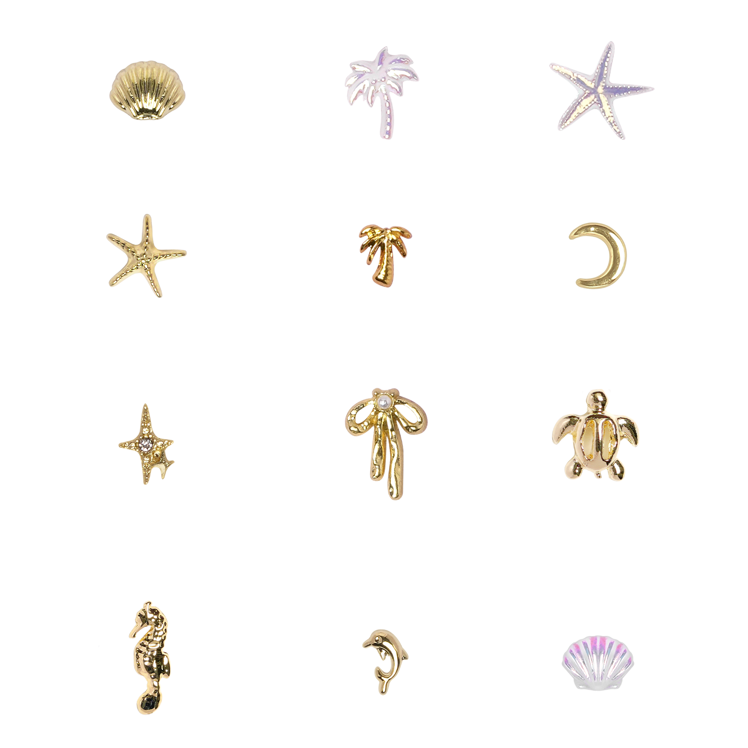 Ocean Starlight - 120+ Assorted Nail Charms