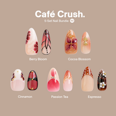 Café Crush Bundle 02 featuring Berry Bloom, Cocoa Blossom, Cinnamon, Passion Tea and Espresso