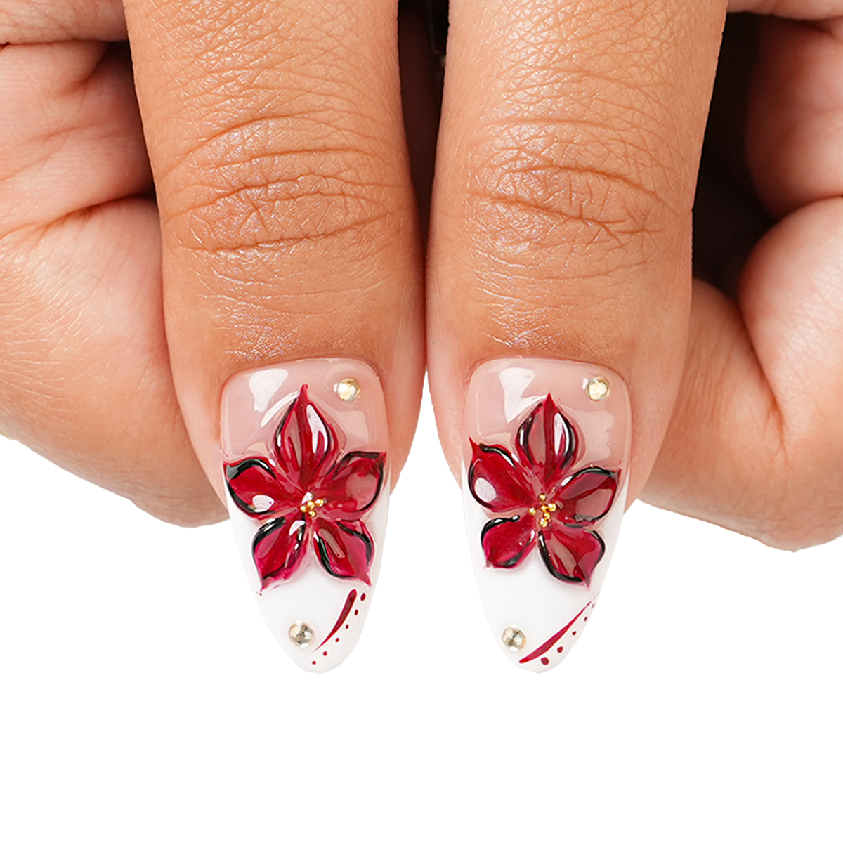 Chai - Medium Almond Press-On Nails - 3H Nails