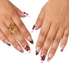 Chai - Medium Almond Press-On Nails - 3H Nails