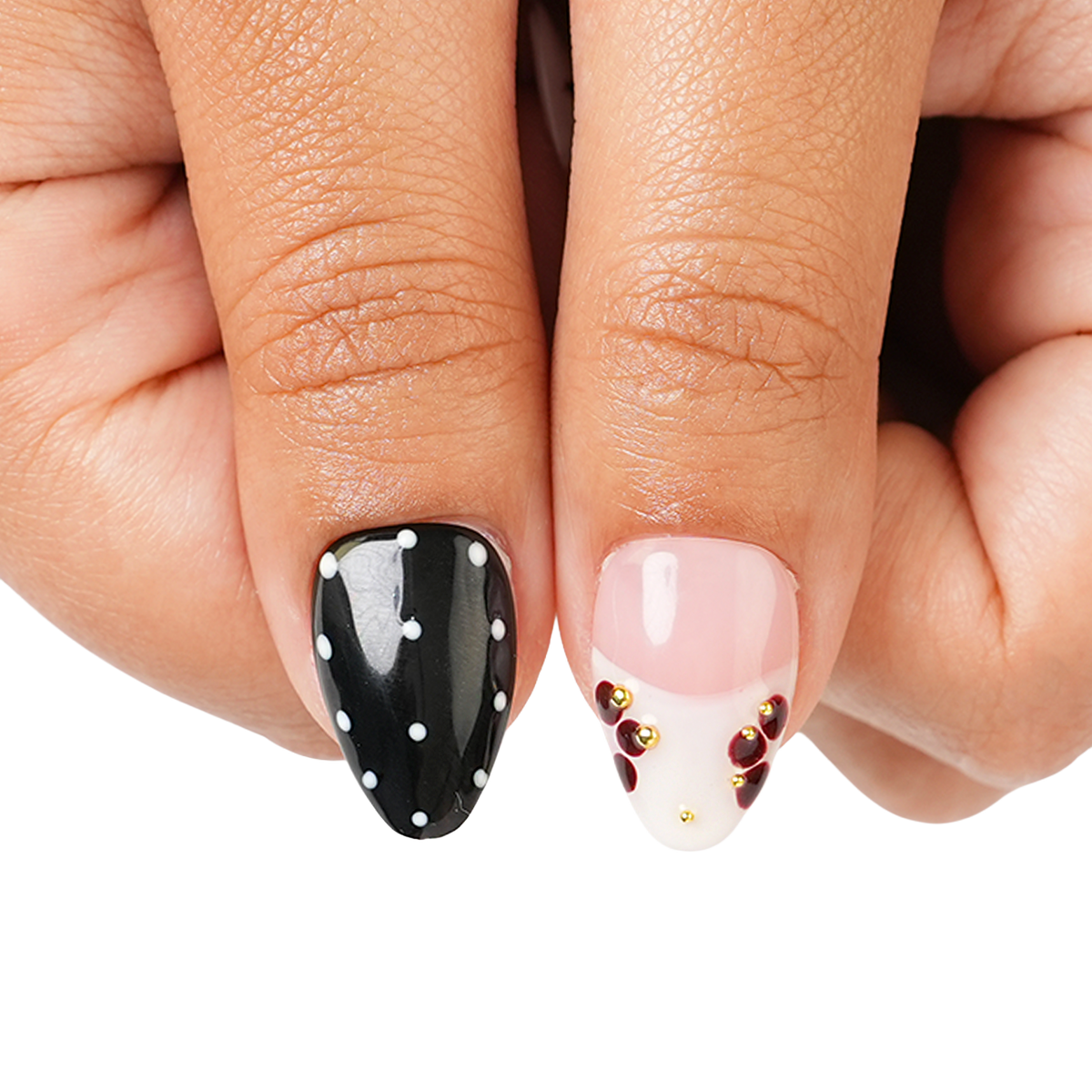 Cinnamon - Medium Almond Press-On Nails - 3H Nails