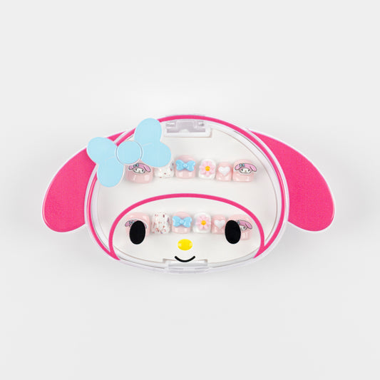 My Melody kids 3D Luxury Handmade Press-On Nails