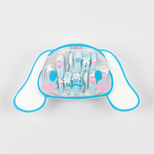 Cinnamoroll 3D Luxury Handmade Press-On Nails