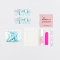 Cinnamoroll 3D Luxury Handmade Press-On Nails - 3H Nails