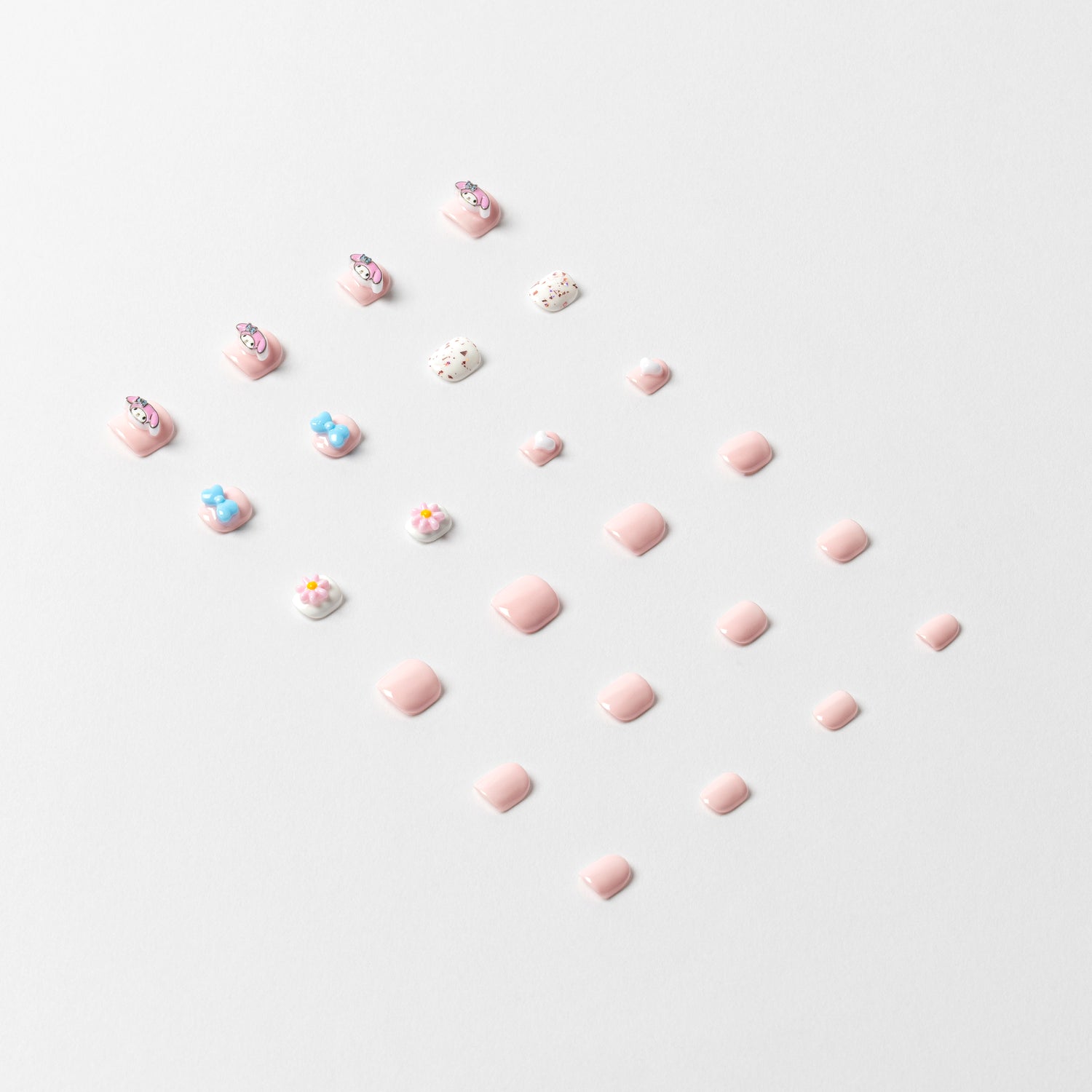 My Melody Kids 3D Luxury Handmade Press-On Nails - 3H Nails