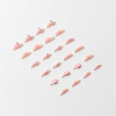 My Melody 3D Luxury Handmade Press-On Nails - 3H Nails