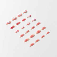 Hello Kitty 3D Luxury Handmade Press-On Nails - 3H Nails