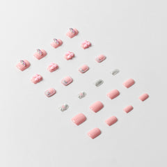 My Melody 3D Luxury Handmade Press-On Nails - 3H Nails