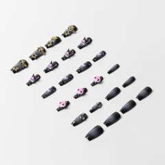 Kuromi 3D Luxury Handmade Press-On Nails - 3H Nails
