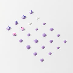 Kuromi Kids 3D Luxury Handmade Press-On Nails - 3H Nails