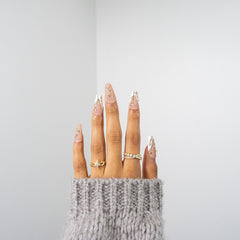 3H Luxury Handmade Press-on Nails - Fall Fields - 3H Nails