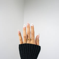 3H Luxury Handmade Press-on Nails - Blush Ballet - 3H Nails