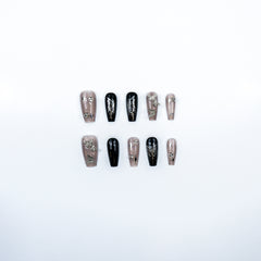 3H Luxury Handmade Press-on Nails - Mystic Butterfly - 3H Nails