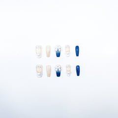 3H Luxury Handmade Press-on Nails - Winter Wonderland - 3H Nails