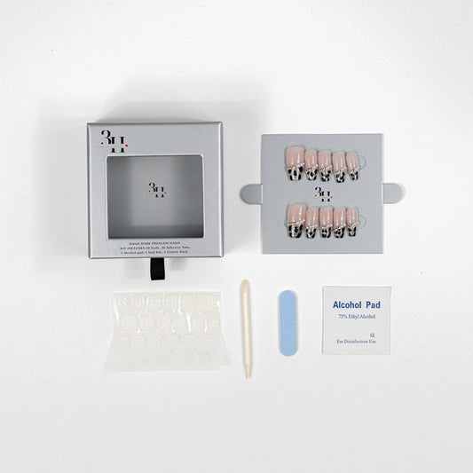 3H Luxury Handmade Press-on Nails - Leopard Luxe