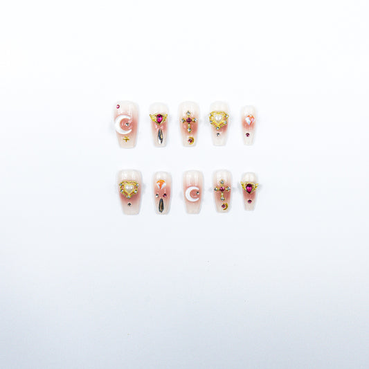 Cosmic Adorn Nails