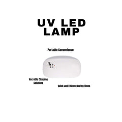 Pocket Size UV LED Lamp: style on the go (6W) - 3H Nails