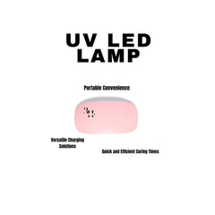 Pocket Size UV LED Lamp: style on the go (6W) - 3H Nails