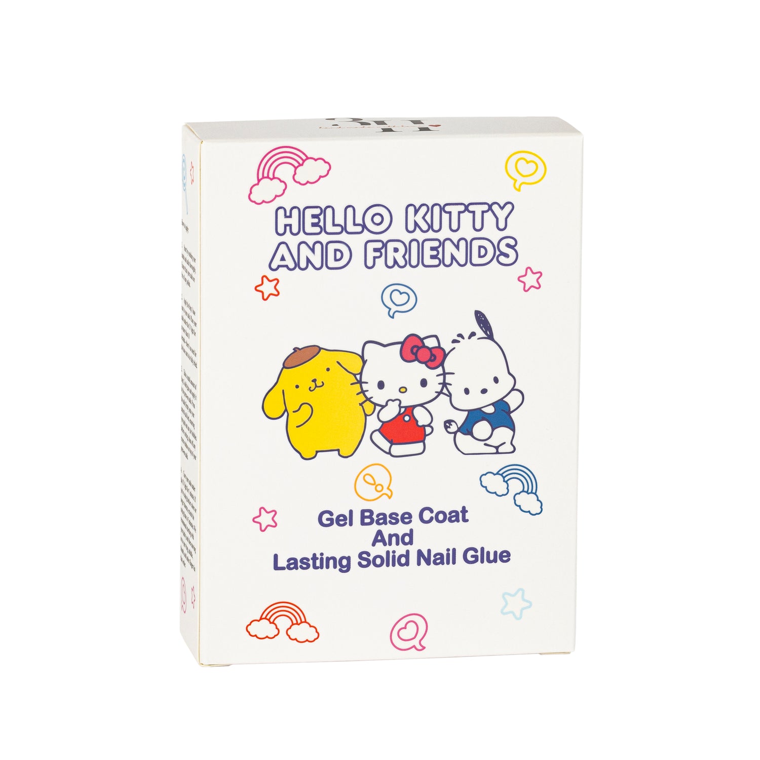 3H x Sanrio 2-Step Long Lasting Solid Nail Glue - 3H Nails