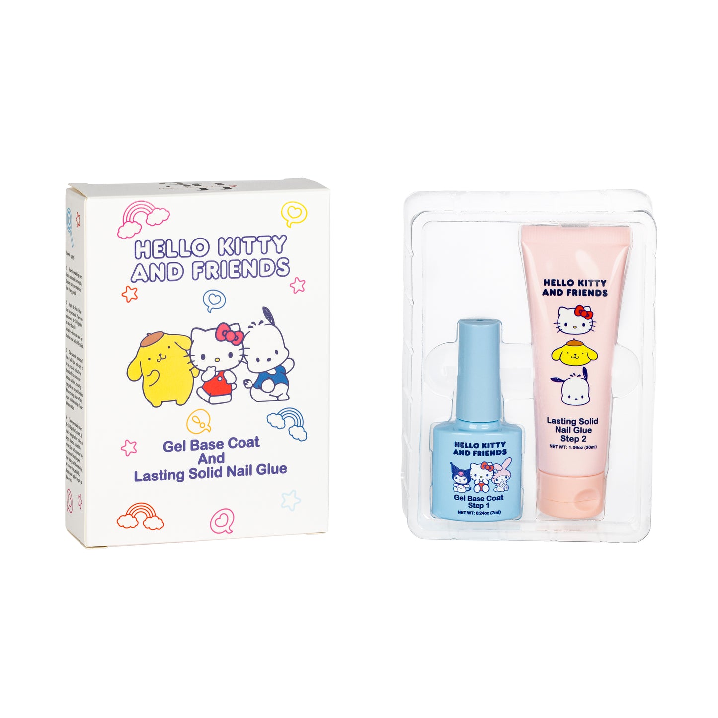 3H x Sanrio 2-Step Long Lasting Solid Nail Glue